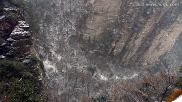 中国四川 九寨沟 原生态 冬天