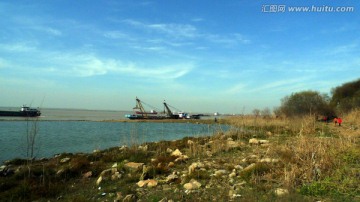 湖南岳阳洞庭湖 淡水湖 景区