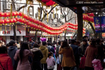 南京夫子庙 商业街 旅游景点