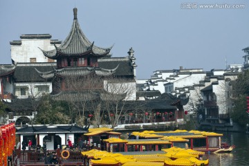 南京夫子庙 商业街 旅游景点