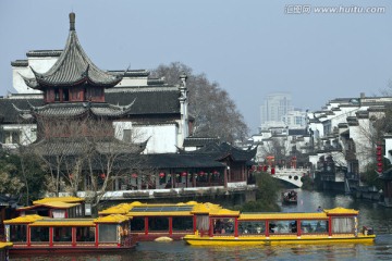 南京夫子庙 商业街 旅游景点