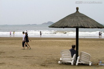 浙江 朱家尖 南沙海滨 海边