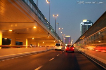 上海 街道 城市交通