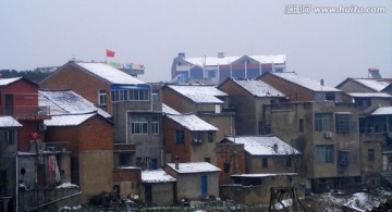 民居雪景