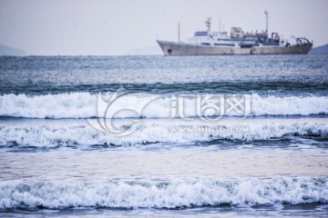 海边浪花