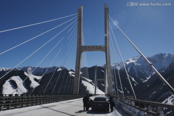 果子沟大桥 雪景