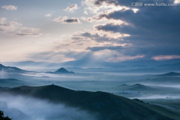 夏天坝上风光