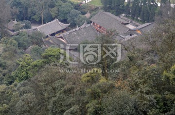 寺庙 山中古寺