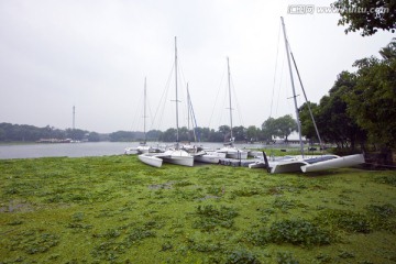 上海 淀山湖 休闲场所 帆船