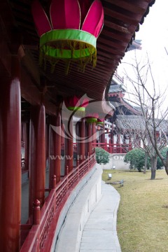 大唐芙蓉园建筑一角