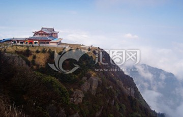 峨眉山风光 索道站