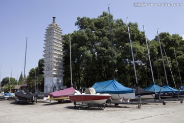 上海 淀山湖 休闲场所 帆船