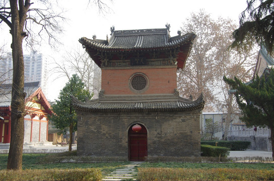 陕西西安大兴善寺古建筑