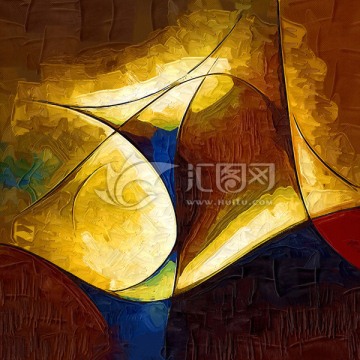 抽象無(wú)框畫(huà) 室內(nèi)掛畫(huà) 床頭畫(huà)