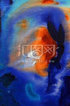 抽象油畫