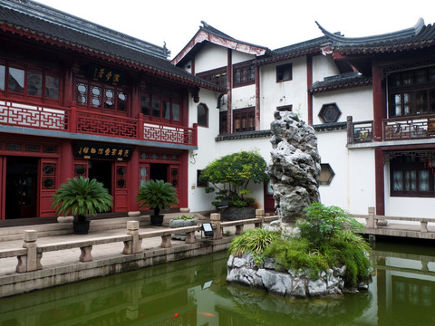 上海文庙 天光云影池