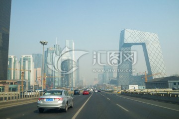 北京CBD 国贸桥