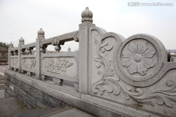 中式浮雕栏杆