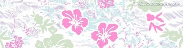 青花瓦素材花型