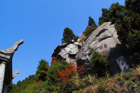 狮子岩石刻