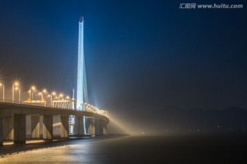 深圳湾大桥夜景