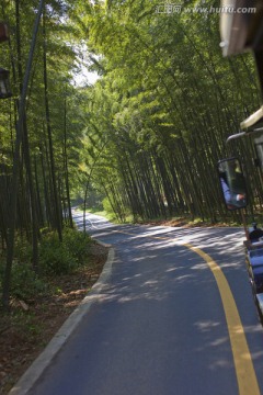 天目湖 南山竹海 观光车 道路