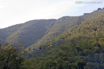 江苏 风景区 南山竹海 缆车