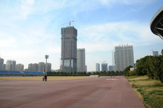 田径场地 跑道赛道