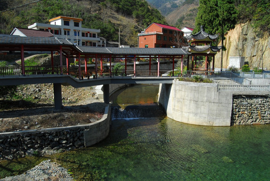 廊桥 廊桥水岸 新农村