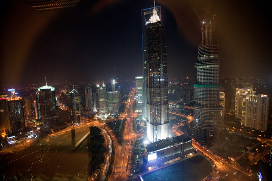 上海 浦东 陆家嘴 夜景 都市