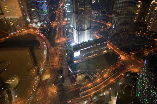 上海 浦东 陆家嘴 夜景 都市