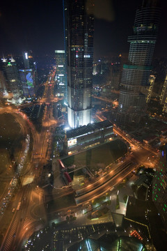 上海 浦东 陆家嘴 夜景 都市