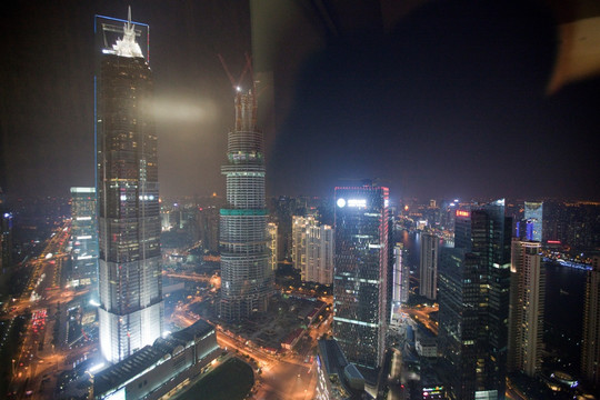 上海 浦东 陆家嘴 夜景 都市