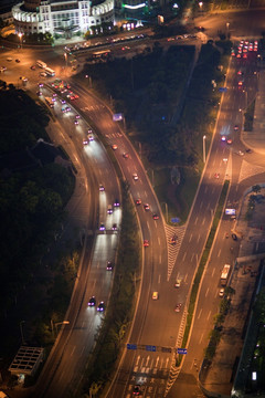 上海 浦东 陆家嘴 夜景 都市