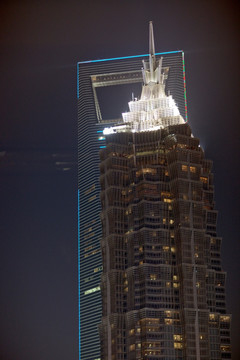 上海 浦东 陆家嘴 夜景 都市