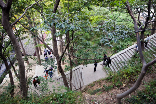 寺庙建筑 花果山 古迹 海宁寺