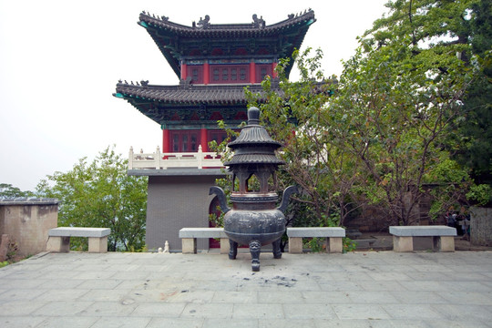 花果山 海宁寺 寺庙建筑 江苏