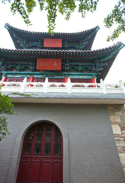 寺庙建筑 花果山 古迹 海宁寺