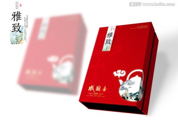 茶包裝設(shè)計（展開圖）