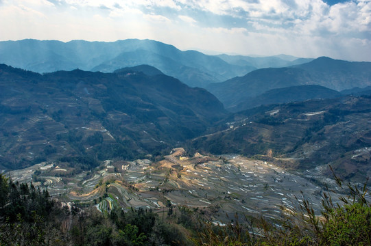 云南元阳哈尼梯田