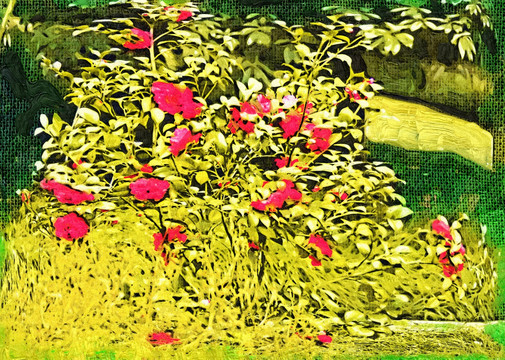 花卉裝飾畫