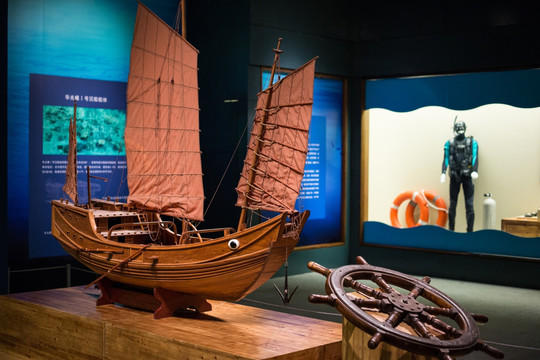 宋代商船模型