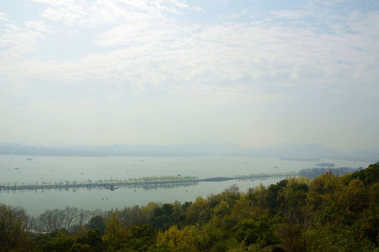 西湖全景