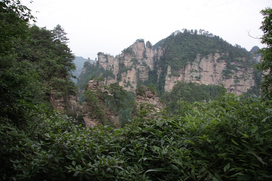 峰林间峡谷绿野幽深