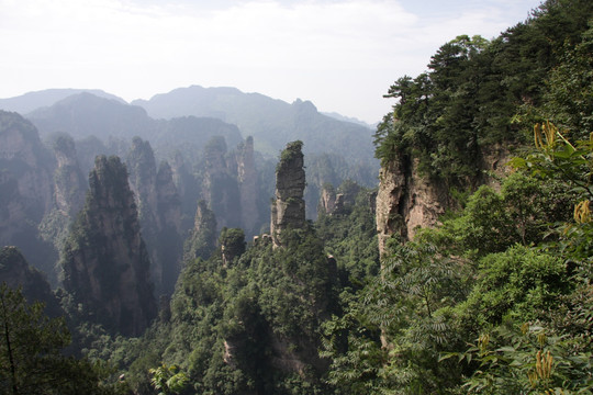 山峰神奇