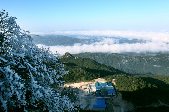 九仙山 雾凇