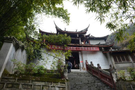 彭州丹景山庙宇