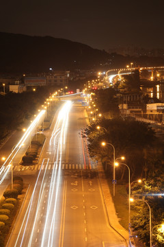 福州鼓山大桥夜景