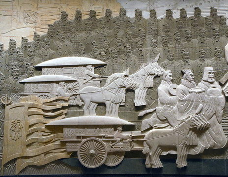 中华世纪坛大型浮雕