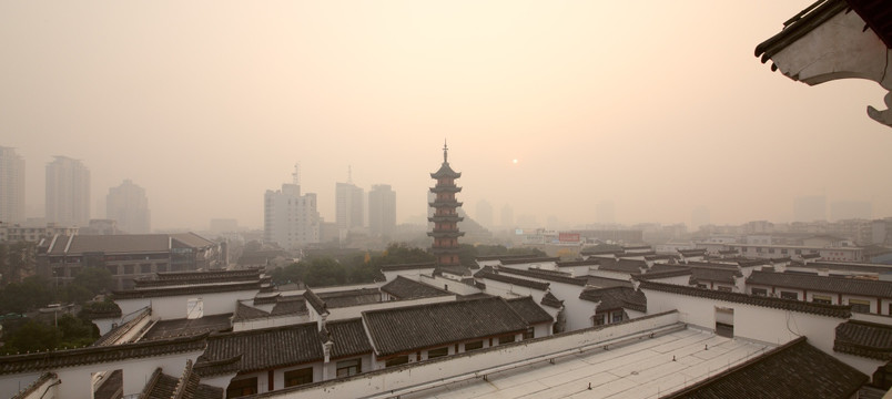 宁波城隍庙全景